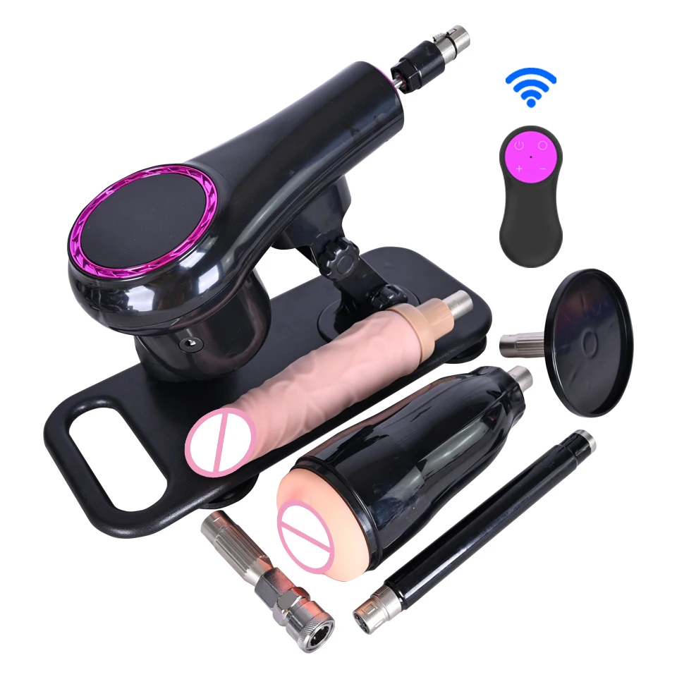VAZEEK Automatic Sex Machine for Women and Men Wireless Masturbation Machine 72W Power with Quick Air Dildo Masturbator Toy