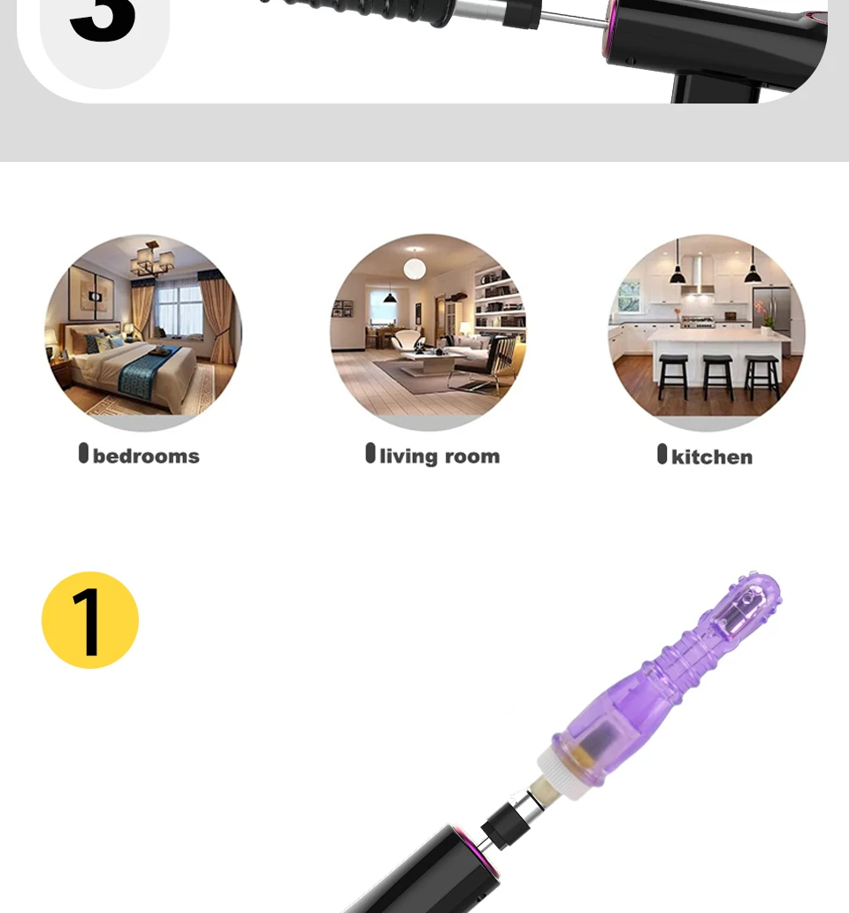 VAZEEK Automatic Sex Machine for Women and Men Wireless Masturbation Machine 72W Power with Quick Air Dildo Masturbator Toy