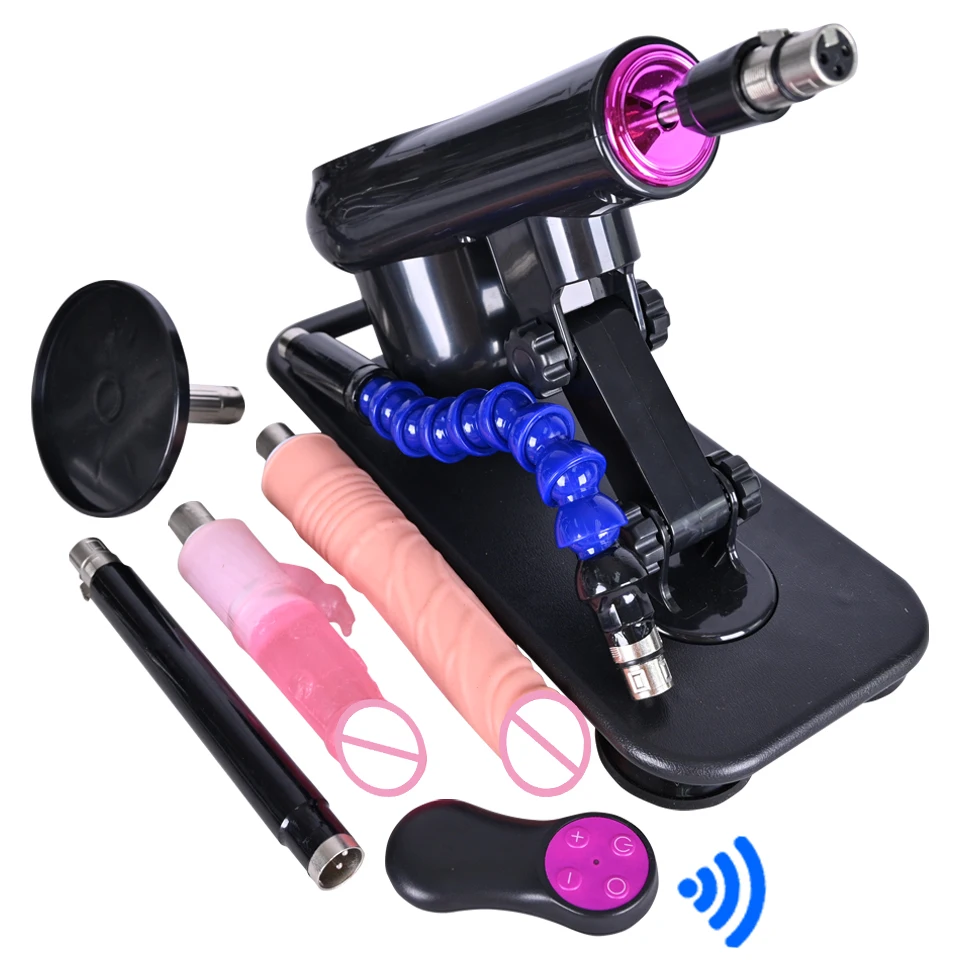 VAZEEK Automatic Sex Machine for Women and Men Wireless Masturbation Machine 72W Power with Quick Air Dildo Masturbator Toy