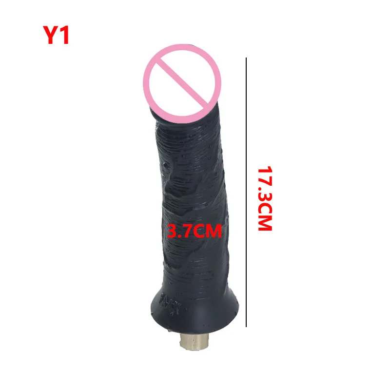 Automatic Sex Machine Dildos Attachment with 3XLR Connector Solid Soft silicone Big Penis Sex Toys for Women Masturbation