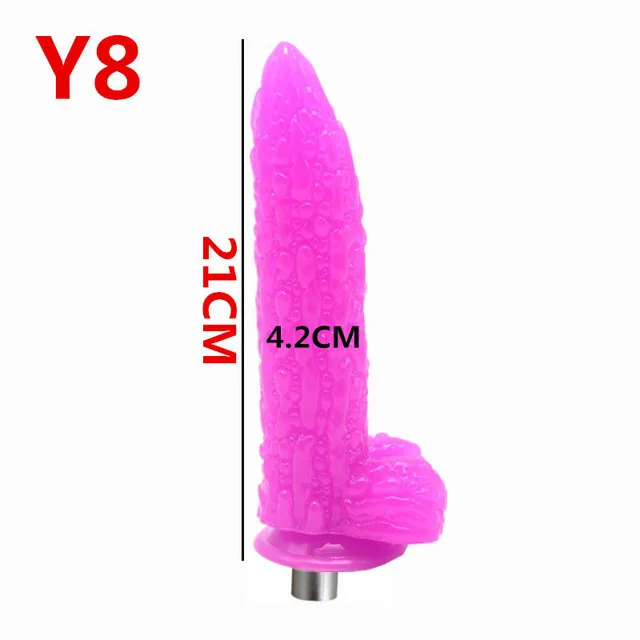 Automatic Sex Machine Dildos Attachment with 3XLR Connector Solid Soft silicone Big Penis Sex Toys for Women Masturbation