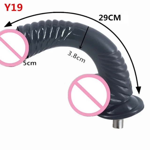Automatic Sex Machine Dildos Attachment with 3XLR Connector Solid Soft silicone Big Penis Sex Toys for Women Masturbation