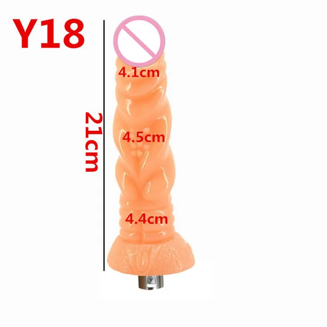 Automatic Sex Machine Dildos Attachment with 3XLR Connector Solid Soft silicone Big Penis Sex Toys for Women Masturbation