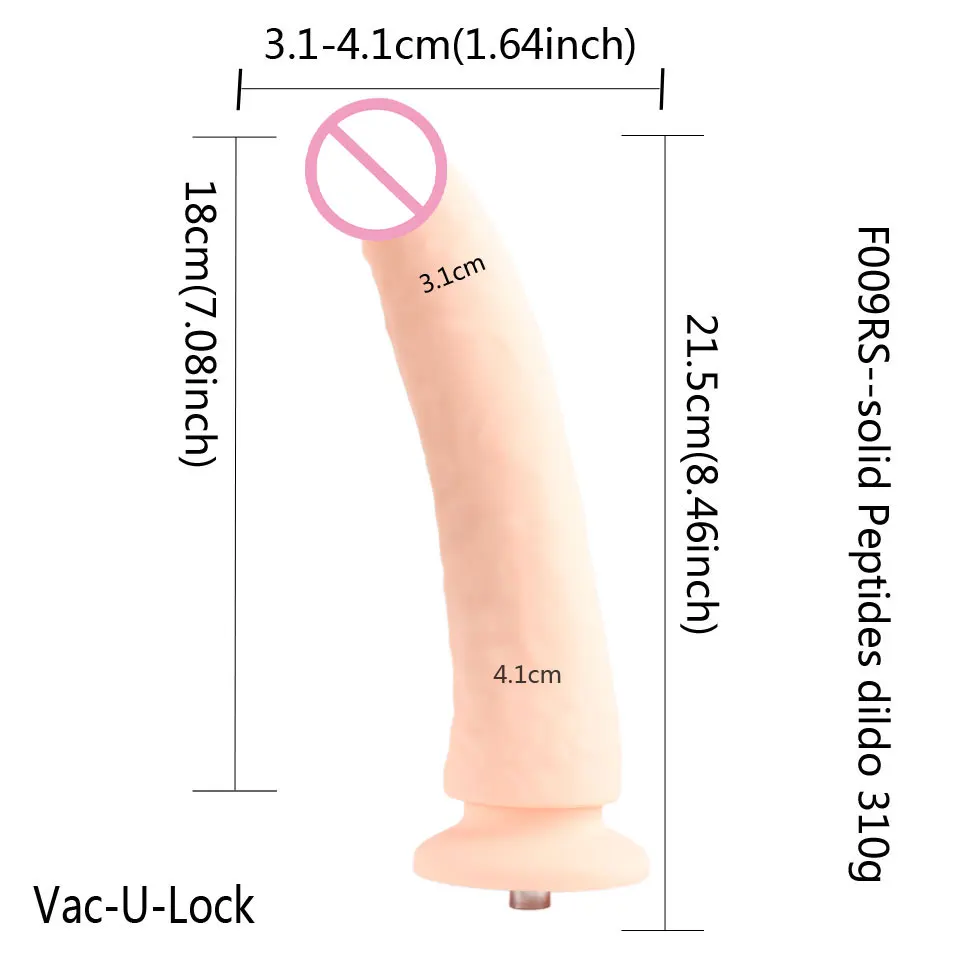 Fredorch Sex Machine Dildos Attachments Big Flesh Dildos For Vac-u-lock Love Machine Suitable for All Machines In The Shop