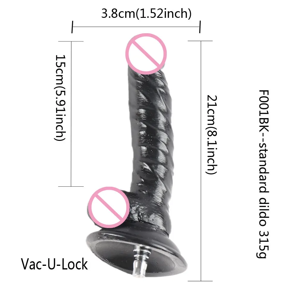 Fredorch Sex Machine Dildos Attachments Big Flesh Dildos For Vac-u-lock Love Machine Suitable for All Machines In The Shop