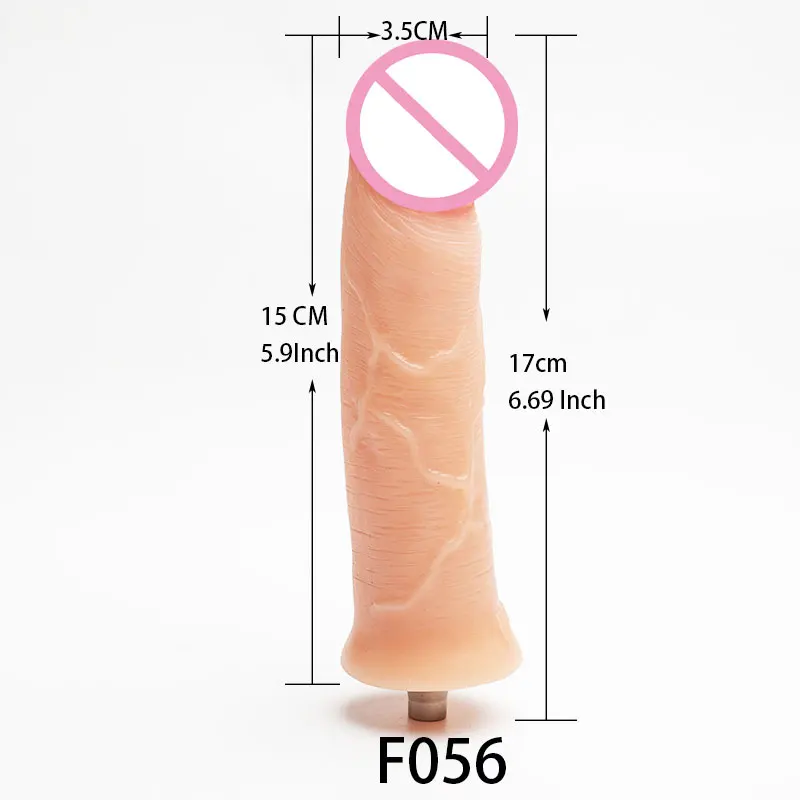 Fredorch Sex Machine Dildos Attachments Big Flesh Dildos For Vac-u-lock Love Machine Suitable for All Machines In The Shop