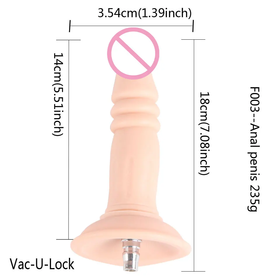 Fredorch Sex Machine Dildos Attachments Big Flesh Dildos For Vac-u-lock Love Machine Suitable for All Machines In The Shop