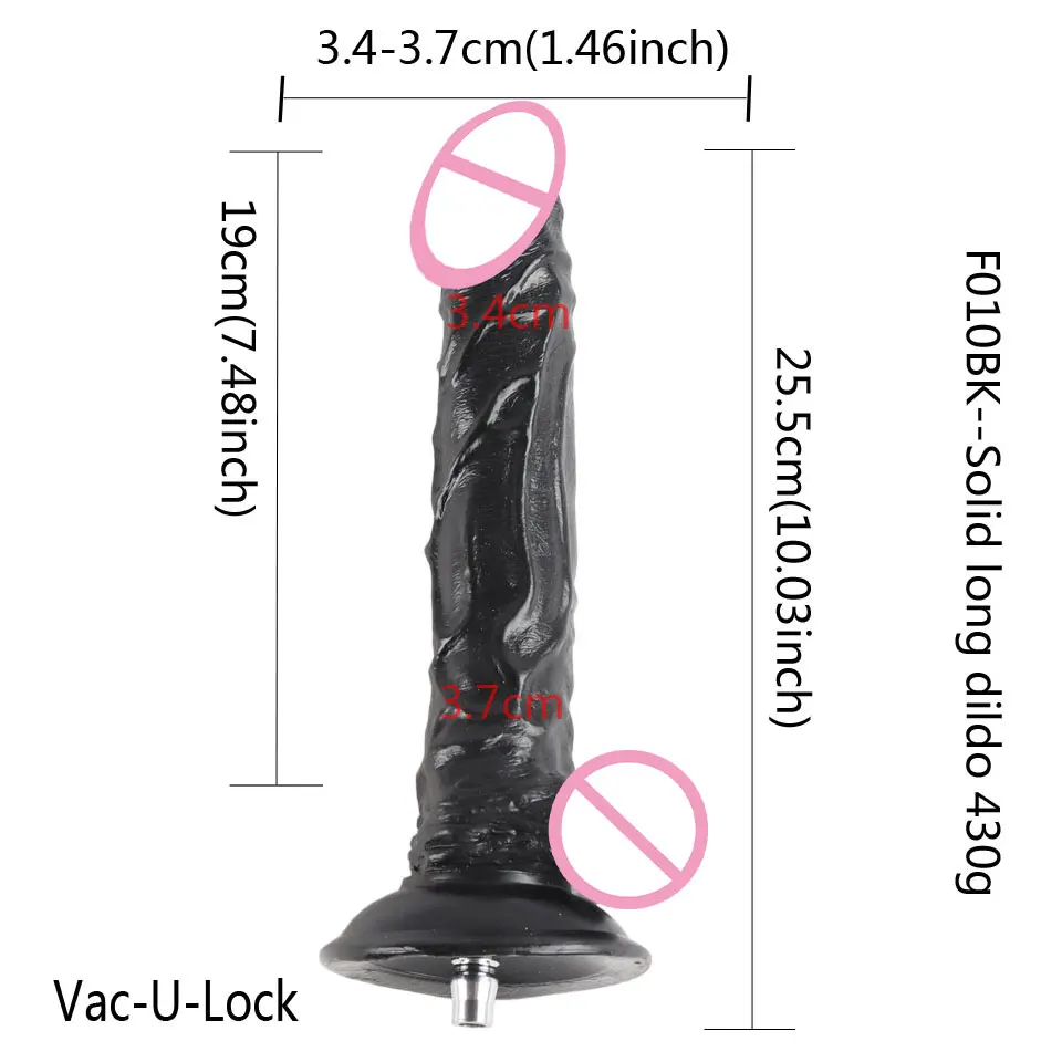 Fredorch Sex Machine Dildos Attachments Big Flesh Dildos For Vac-u-lock Love Machine Suitable for All Machines In The Shop