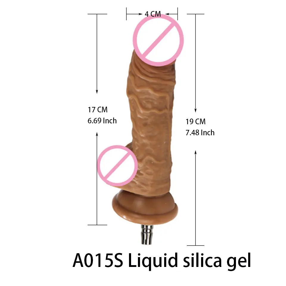 Fredorch Sex Machine Dildos Attachments Big Flesh Dildos For Vac-u-lock Love Machine Suitable for All Machines In The Shop