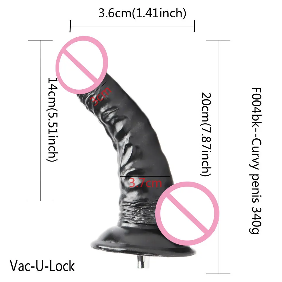 Fredorch Sex Machine Dildos Attachments Big Flesh Dildos For Vac-u-lock Love Machine Suitable for All Machines In The Shop