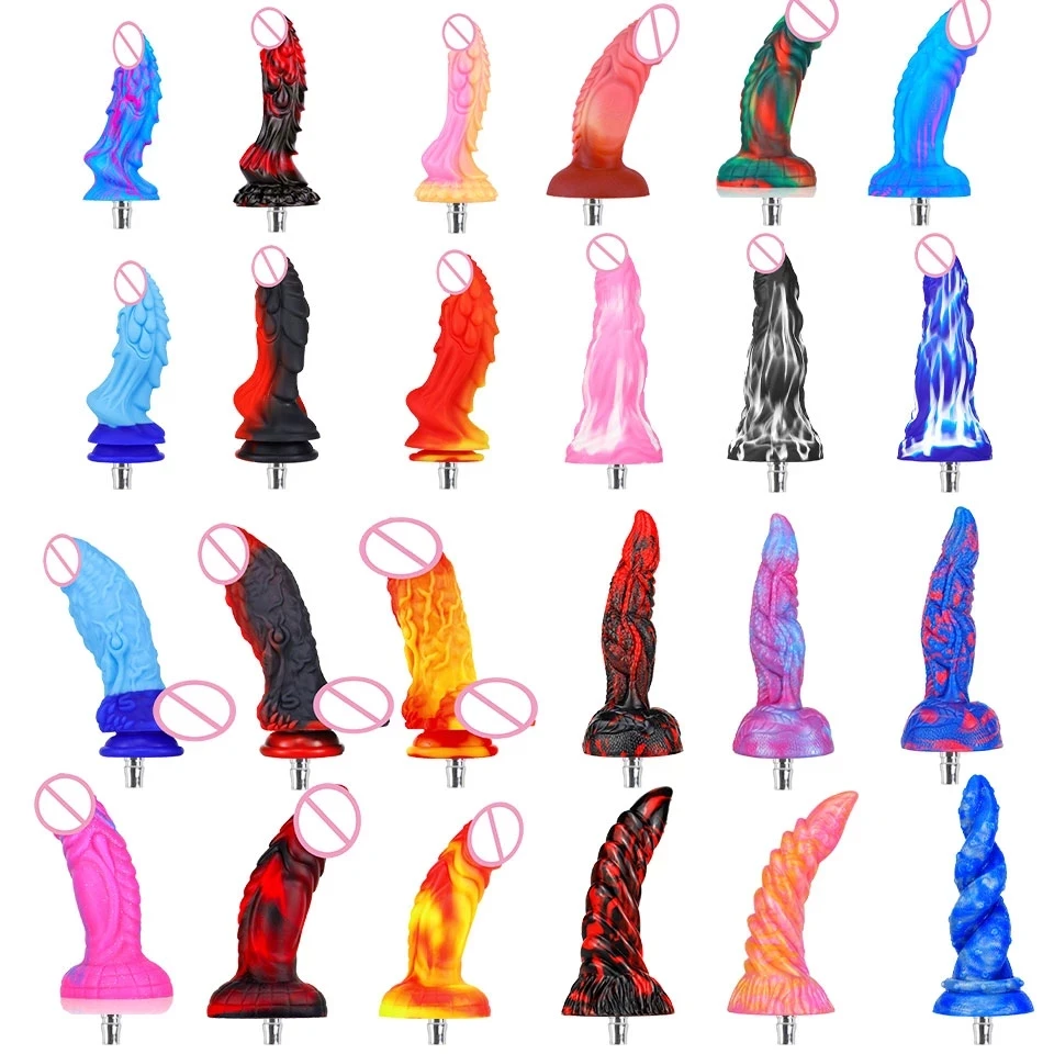 Fredorch Sex Machine Dildos Attachments Big Flesh Dildos For Vac-u-lock Love Machine Suitable for All Machines In The Shop