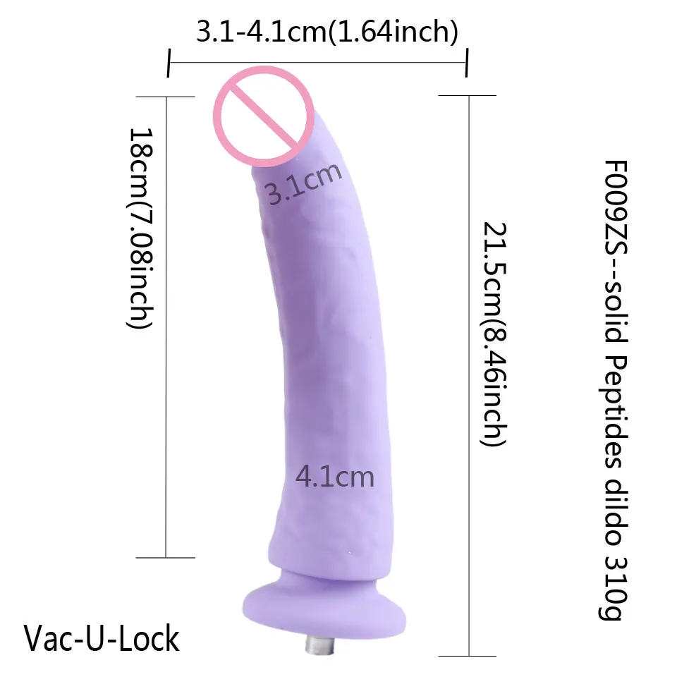 Fredorch Sex Machine Dildos Attachments Big Flesh Dildos For Vac-u-lock Love Machine Suitable for All Machines In The Shop