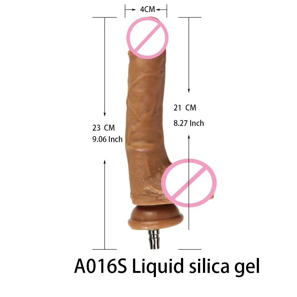 Fredorch Sex Machine Dildos Attachments Big Flesh Dildos For Vac-u-lock Love Machine Suitable for All Machines In The Shop