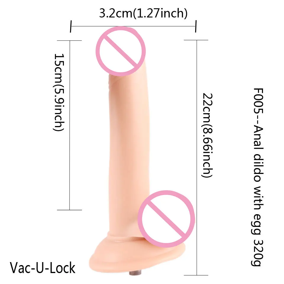 Fredorch Sex Machine Dildos Attachments Big Flesh Dildos For Vac-u-lock Love Machine Suitable for All Machines In The Shop