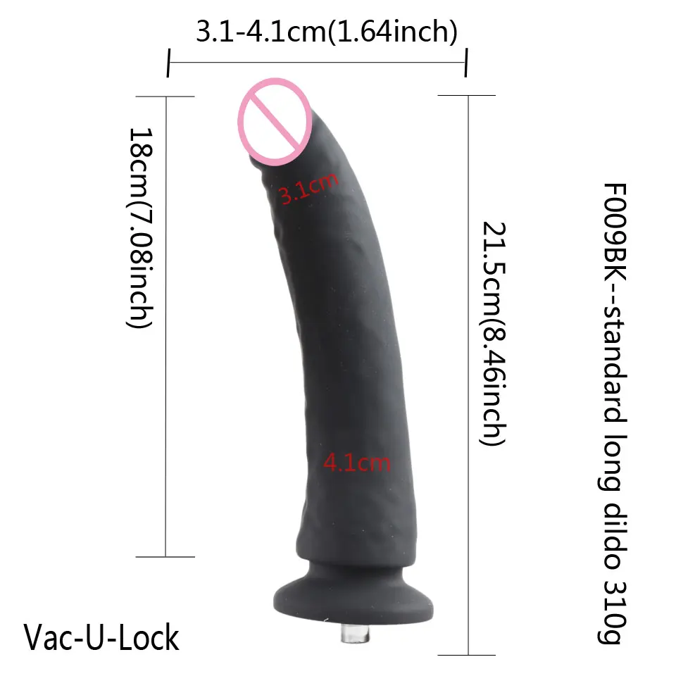 Fredorch Sex Machine Dildos Attachments Big Flesh Dildos For Vac-u-lock Love Machine Suitable for All Machines In The Shop
