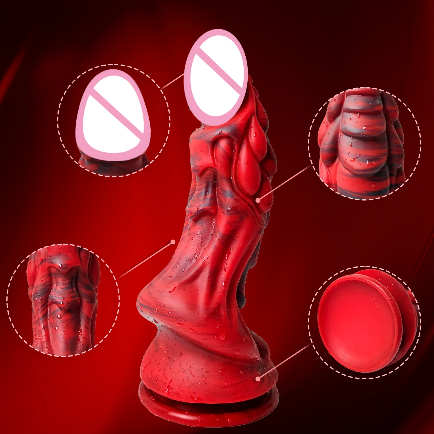 Realistic Dildo Monster Dragon Penis with Suction Cup Big Dick Animal Anal Dildo Vagina Masturbator For Women Men Anal Sex Toys