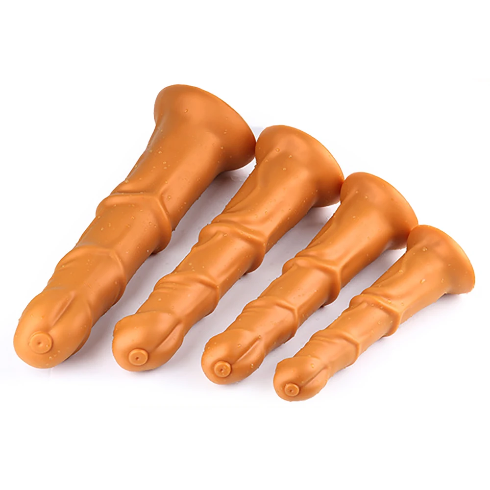 Huge Long Anal Dildos Sex Toy 18+ Women Silicone Anal Plug Horse Style Penis Big S-XXL Butt Plug Prostate Massage Anal Dilation